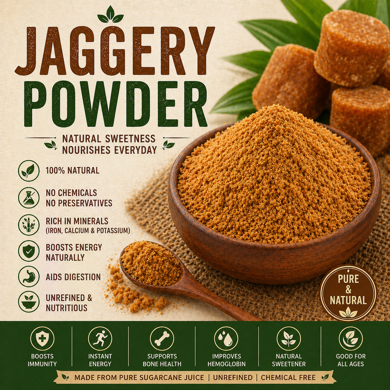Jaggery Powder