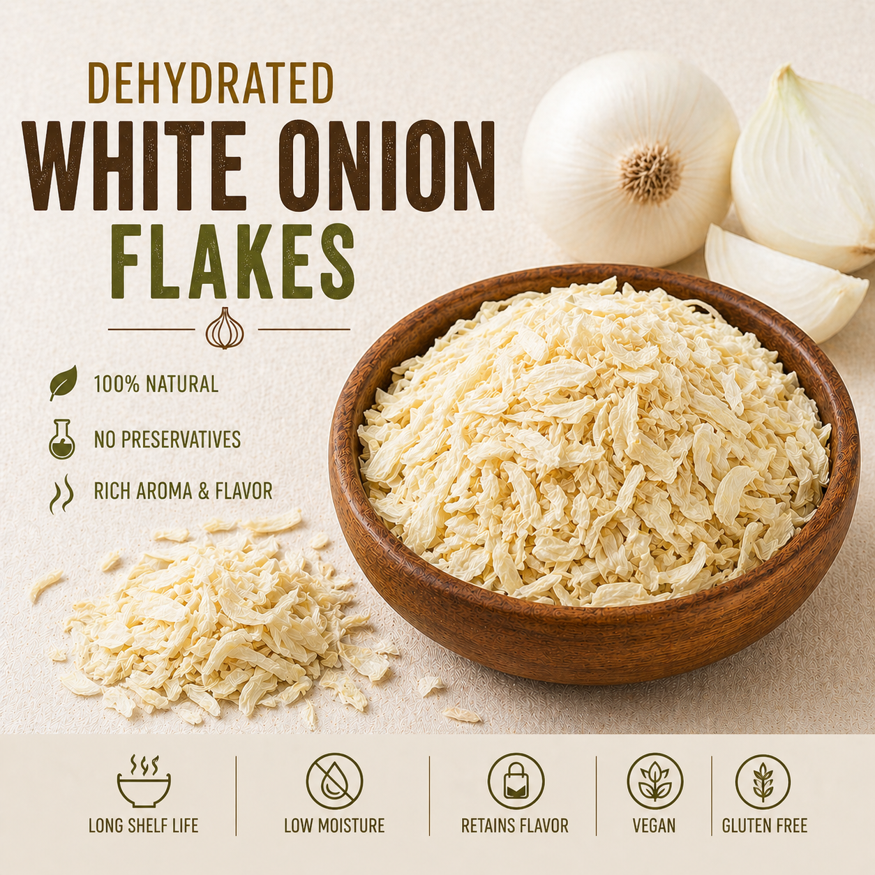 Onion Flakes