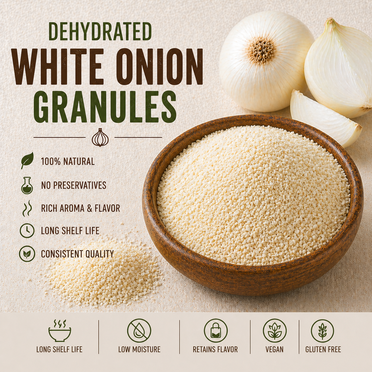Onion Granules